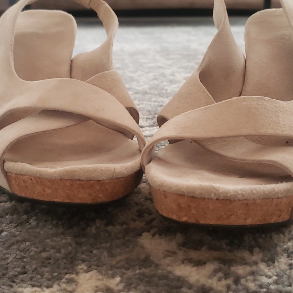 UGG Shoes - Nude ugg brand wedges
